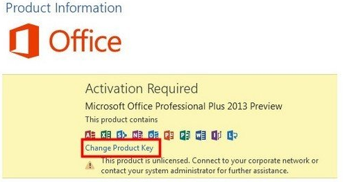 office2013怎么激活